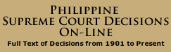 PHILIPPINE JURISPRUDENCE